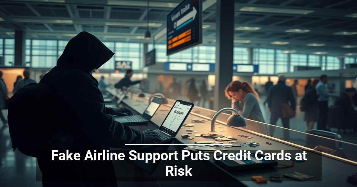 Fake Airline Support Puts Credit Cards at Risk